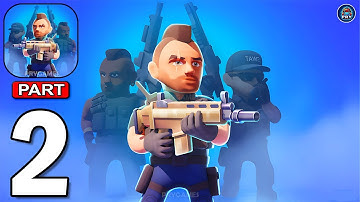 SWAT Squad Tactics - Gameplay Walkthrough Part 2 Become A SWAT Member Game (Android, iOS)