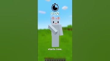 🐰Minecraft, But if i See Red Everything Becomes Realistic... #minecraft #shorts