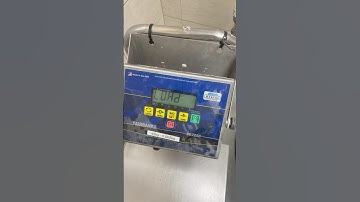 Calibration adjustment of a Fairbanks FB 2250