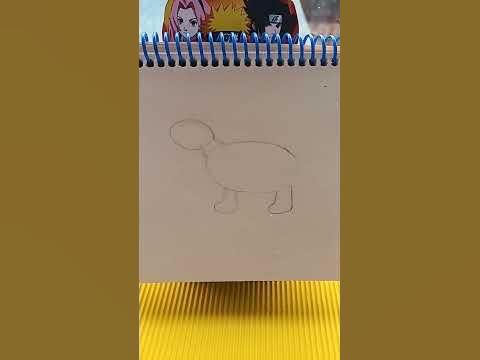 как нарисовать мокрую капибару - YouTube