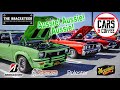 Aussie classic muscle car take over of South OC Cars and Coffee.