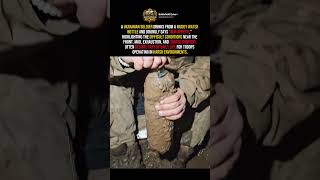 Frontline Reality: Soldier Drinks Muddy Water #shorts