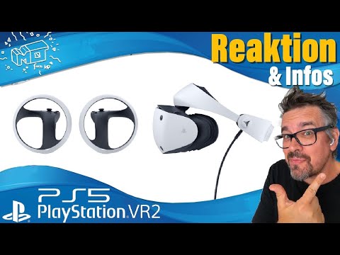 PS5 Playstation VR 2._. das offizielle DESIGN / Reaktion & Infos / deutsch