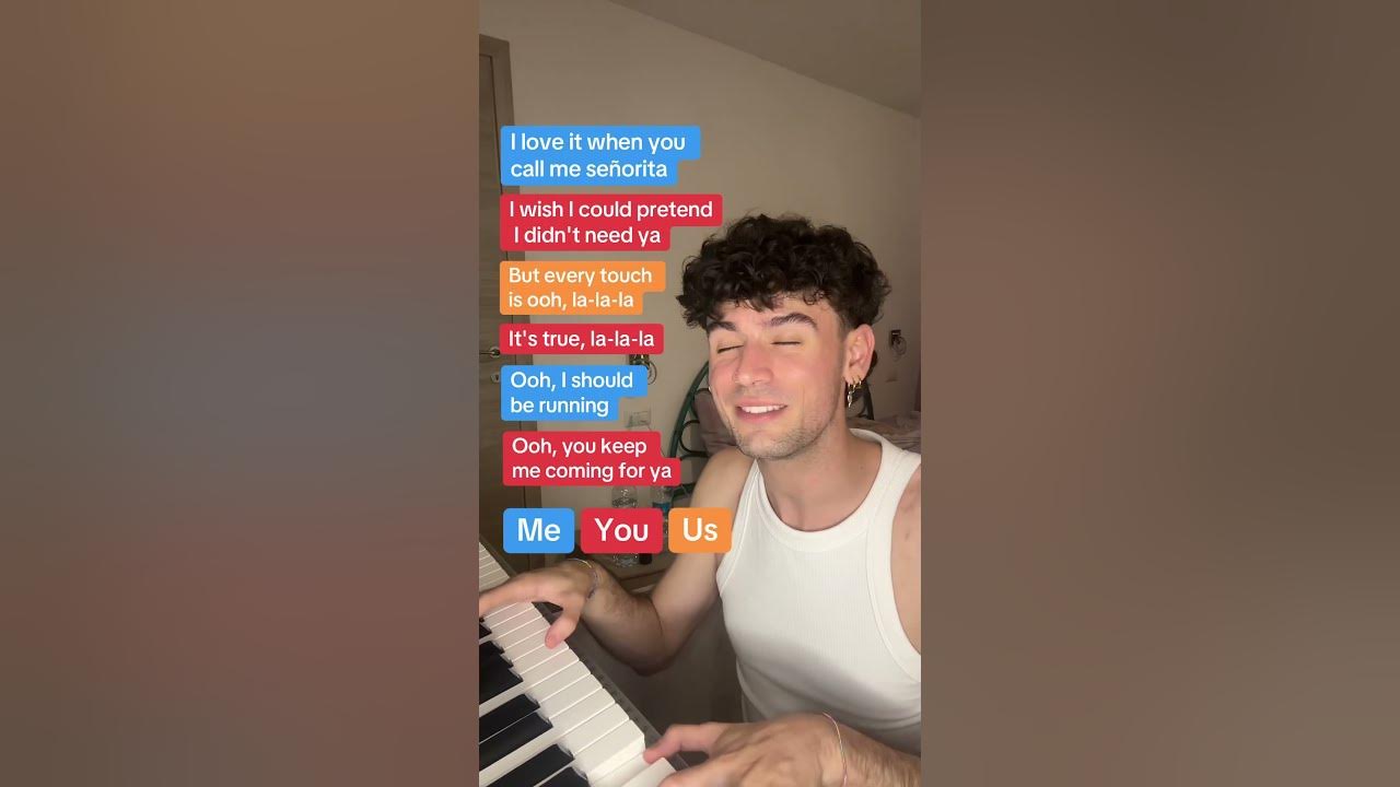 SEÑORITA💃 PIANO KARAOKE🎙️ Shawn Mendes & Camila Cabello