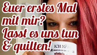 Euer 1. Mal Free Motion Quilten an der Nähmaschine. Lasst es uns tun! Letzte Vorbereitungen & Tipps!