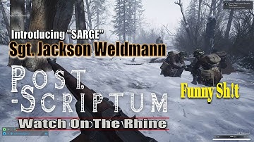Post Scriptum NEW Ch4 Map HAGUENAU wt SGT. JACKSON WELDMANN as SL.