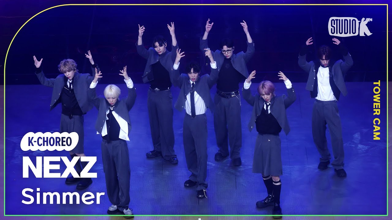 [K-Choreo Tower Cam 4K]  넥스지  'Simmer' (NEXZ Choreography) l @MusicBank KBS 250523