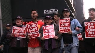 VIDEO: Public Education is a Right! Voices of CUNY Students, Faculty and Staff From Die-in Protest