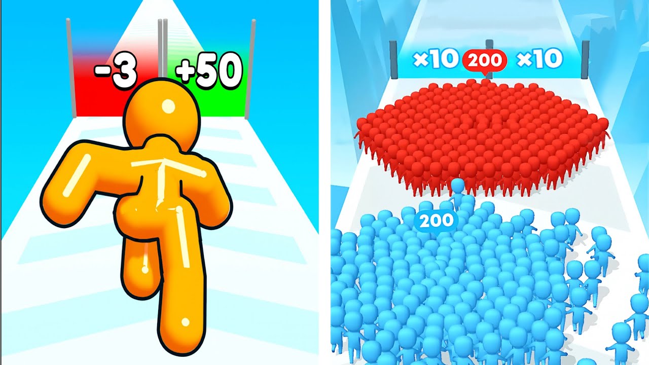 Tall man run vs count master youtube