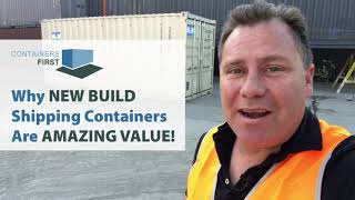 Containers First New Build 20Ft Containers