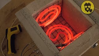 🔥 Furnace for melting metals. Cheap and easy!