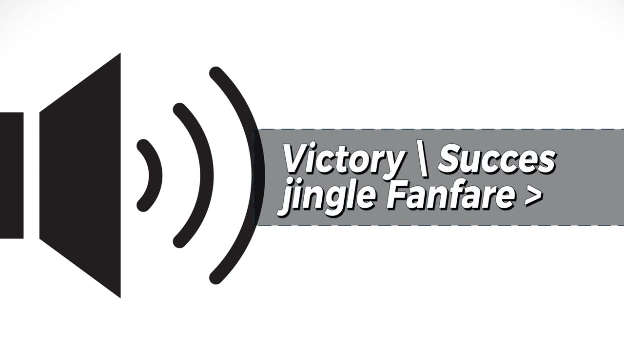 Victory , Succes Jingle Fanfare - Free Sound Effects For Video Editing