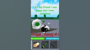 I beat my friend in a 1v1