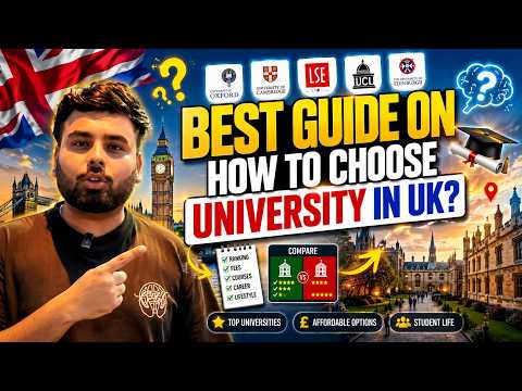 How to Choose the Right University for You in the UK | Complete Guide 2026 | Yash Dua