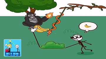 Stickman Thief - Funny Stickman/ Brain Puzzle  Game - Levels 1-30  Gameplay Walkthrough