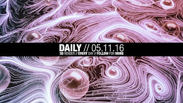 The Daily Render // 05.11.2016 // Timelapse / Speedart // MAXON Cinema 4D // OTOY OctaneRender