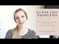 Most Common Wedding Guest List Issues + How to Solve Them