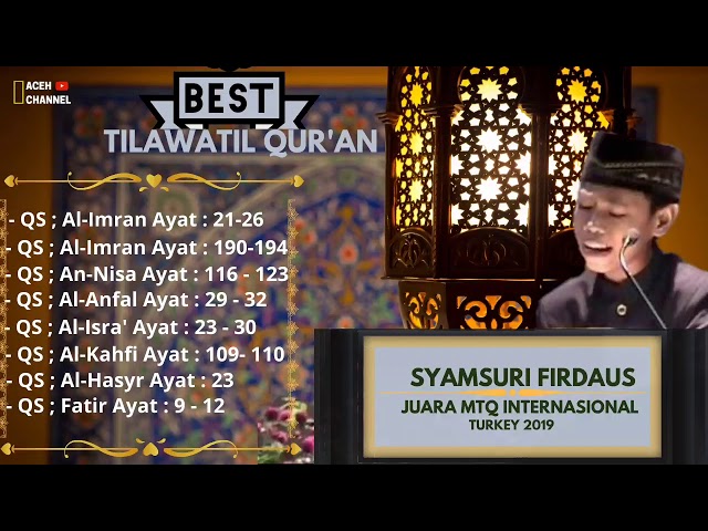 Best Tilawatil Qur'an Terbaik full Album Syamsuri Firdaus class=
