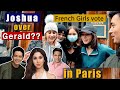 Asking French Girls to pick: JOSHUA Garcia or GERALD for JULIA Barretto in PARIS, FRANCE