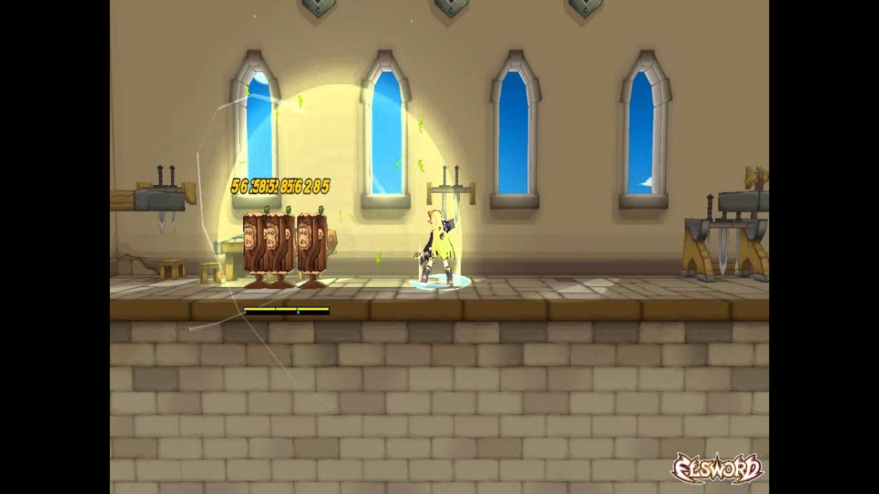 Elsword Rena Trapping Ranger Skill Evoke - YouTube