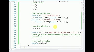 C# Console Arithmetic Operators