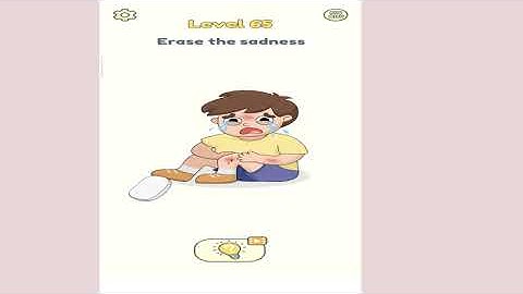 DOP 2: Delete One Part 1-   Answers to Level 65 ( Erase the sadness )