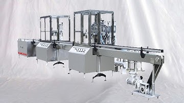 Fully automated aerosol spray cans filling sealing line&semi automatic filler llenador de latas