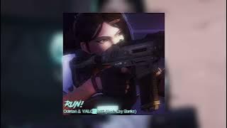 Odetari & VALORANT (feat. Lay Bankz) - RUN! (Sped Up & Reverb)
