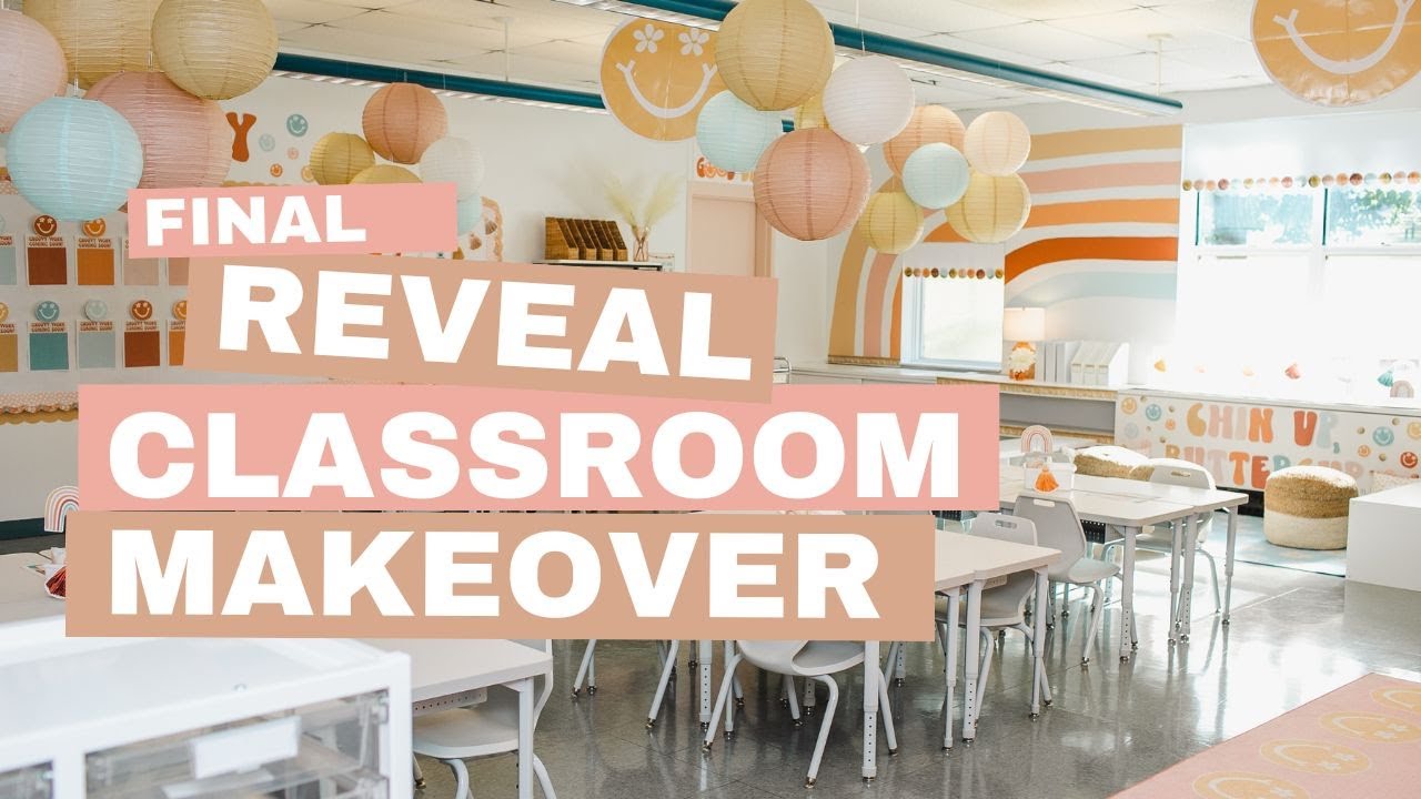 Classroom Makeover: Final Reveal! An Elementary School in Massachusetts.