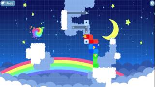 Snakebird - Star Level 1 Solution