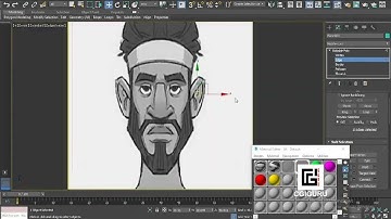 Max Face Modeling Part 8 #3dsmaxmodeling #3dsmax #3dsmax2018 #3dmodeling #3danimation #3d