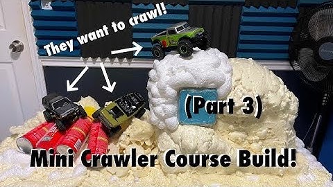 Indoor Mini Crawler Course Build! (Part 3)