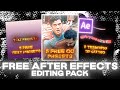 Free After Effects Presets (Editing Pack) | CC Presets + 3D Outro + Text Presets