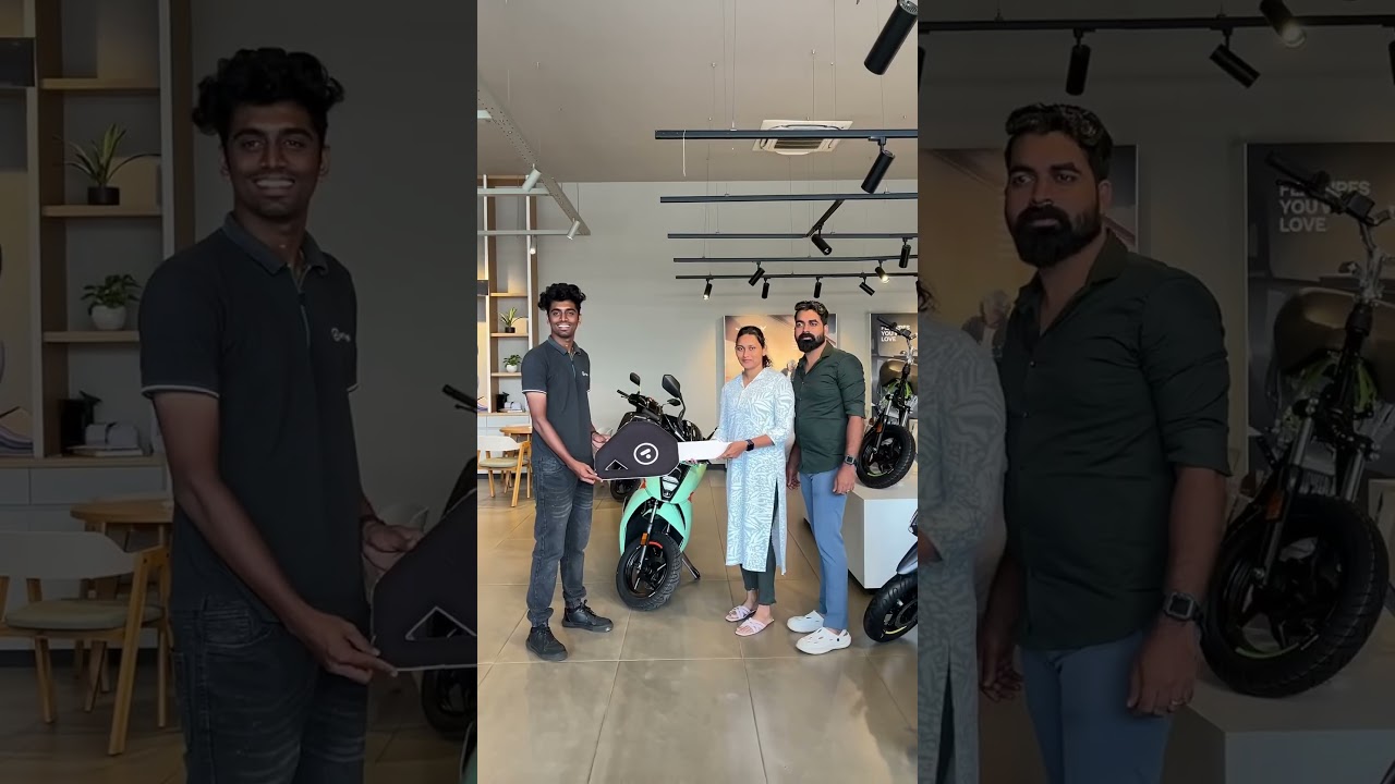 Ather 450x HR Showroom Delivery