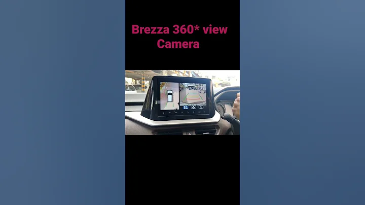 Brezza 360 View Camera #brezza2022 #brezzalovers #360view #brezzaaccessories #youtubeshorts #shorts