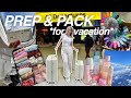 Prep  pack with me for vacation  hong kong  taiwan  lashes nails packing etc