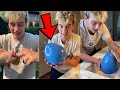How to make a Multi-Layer Balloon!! *EASY!* - #Shorts