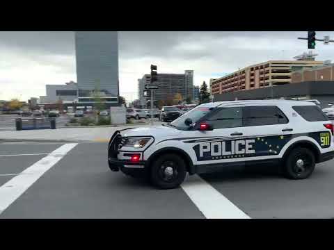 Anchorage Police Department and Anchorage Fire Department Responding to an accident - 9/21/2022