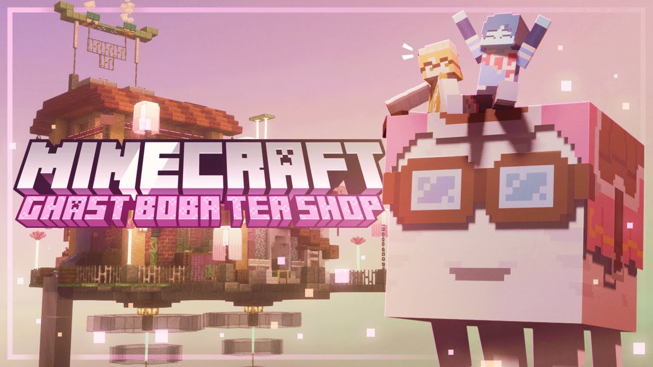 Minecraft: Ghast Boba Tea Shop! 🍵 -【Minecraft!】 - YouTube