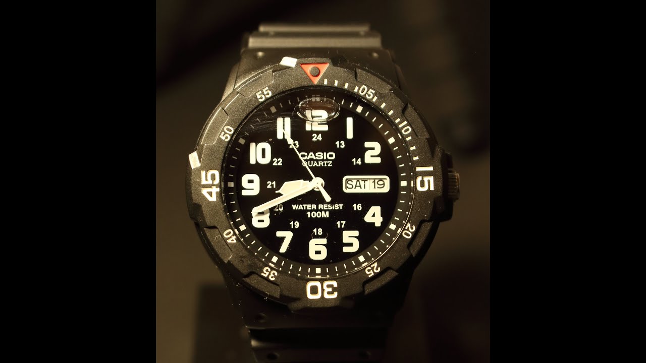 First watch modification Casio WRW 200H 1BVCF