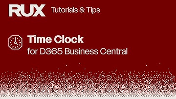 Time Clock for D365 Business Central