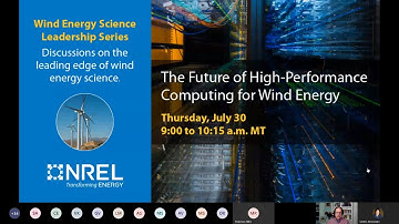 The Future of High-Performance Computing for Wind Energy