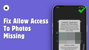 How To Fix Allow Access To Photos Missing On iPhone 2024 | Full Guide