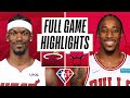 Miami Heat vs. Chicago Bulls Full Game Highlights | NBA Season 2021-22