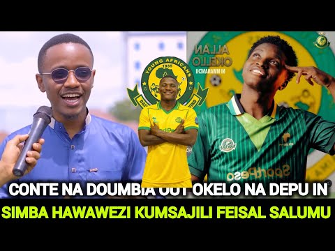 ALLY KAMWE APAGAWA NA USAJILI WA OKELLO NA DEPU DOUMBIA KWENDA SINGIDA 