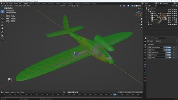3DP Model Plane Design using Blender Geometry Nodes - Part 1 - Overview