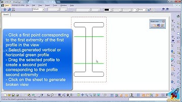 CATIA DRAFTING - Broken View