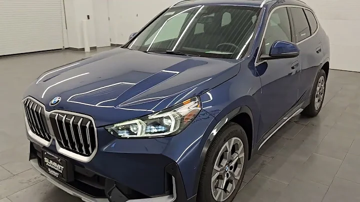 2025 BMW X1 XDRIVE 28I PHYTONIC BLUE METALLIC 4K WALKAROUND 15912Z