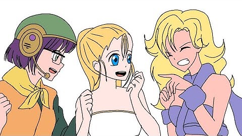 CHRONO TRIGGER FAN ANIMATION - Marle