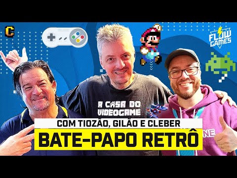 METROIDVANIA e RETRO GAMES ft. TIOZÃO, GILÃO e CLEBER MARQUES - #flowgames #166